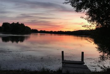 Lac soir