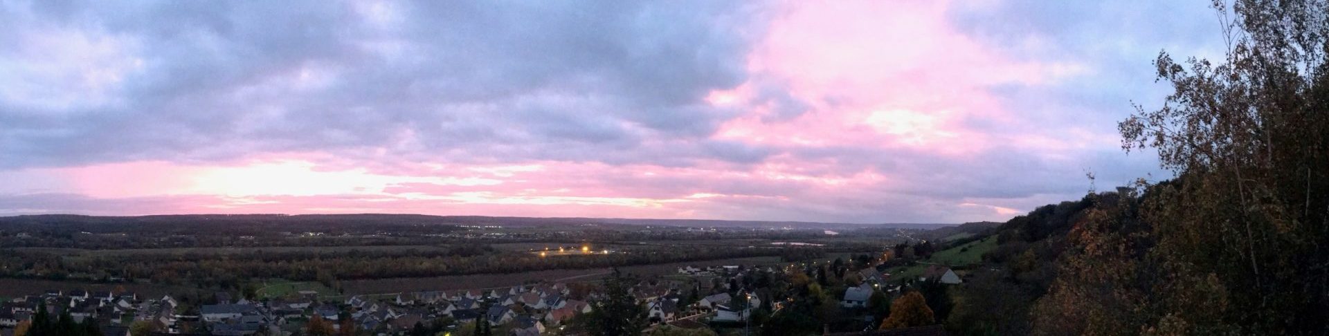 Lac soir